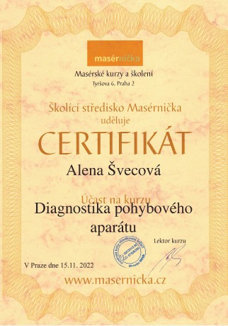 Certifikát DPA