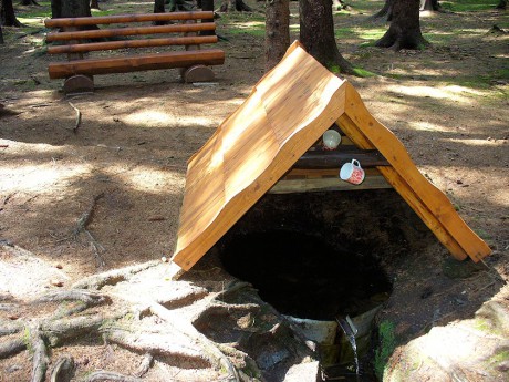 Studánka  Stříbrná Kojetín